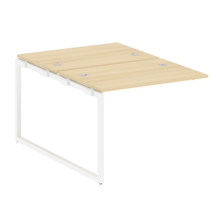 Metal System Quattro Проходной элемент рабочей станции на О-образном м/к 40БО.ПРС-СП-2.1 Акация Лорк