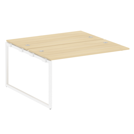 Metal System Quattro Проходной элемент рабочей станции на О-образном м/к 40БО.ПРС-СП-2.3 Акация Лорк