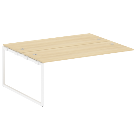 Metal System Quattro Проходной элемент рабочей станции на О-образном м/к 40БО.ПРС-СП-2.5 Акация Лорк