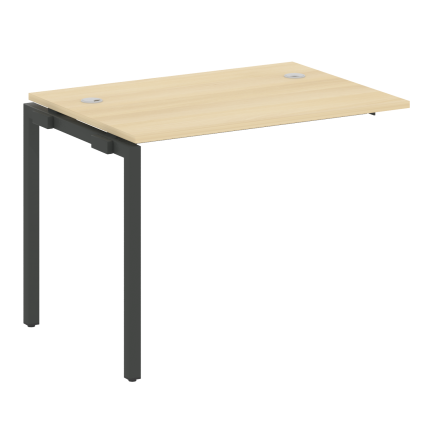 Metal System Quattro Проходной элемент рабочей станции на П-образном м/к 40БП.ПРС-СП-1.1 Акация Лорк