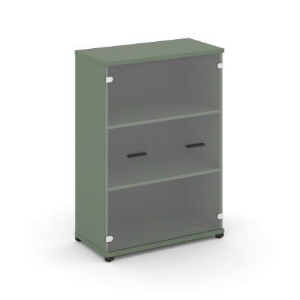 Concept Шкаф 1 широкая секция, 3 ниши CN.STS.E-316 SP B Кобо/Металл Черный/Прозрачный 836*420*1186