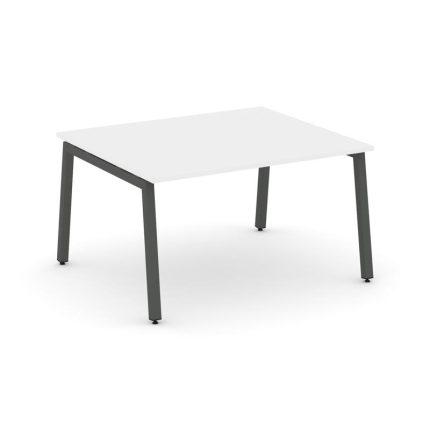 Style Project Стол переговорный SN-5A.SPRG-034.3 Белый/Металл Антрацит 1580*1180*750