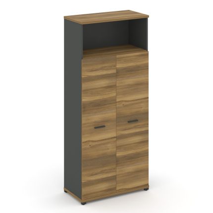 Concept Шкаф 1 широкая секция, 5 ниш CN.STS-516 A Сандал Янтарный/Антрацит/Металл Антрацит 836*420*1