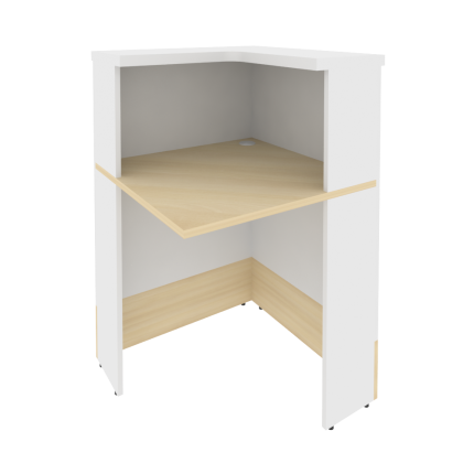 Style Угловой модуль правый Л.УМ-1 (R) Акация Лорка/Белый 736*736*1156