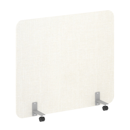 R-line soft Перегородка на металлических опорах, на роликах AP.R-136-120 Romeo 01/Металл Серый 1360*