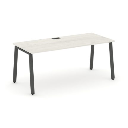 Style Project Direct Стол письменный SN-6A.SR-015.M Дуб Наварра/Металл Антрацит/Заглушка Металл Антр