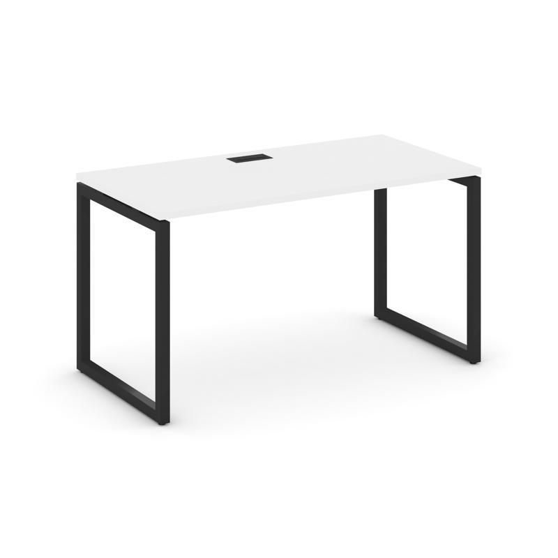 Белый/Металл Черный