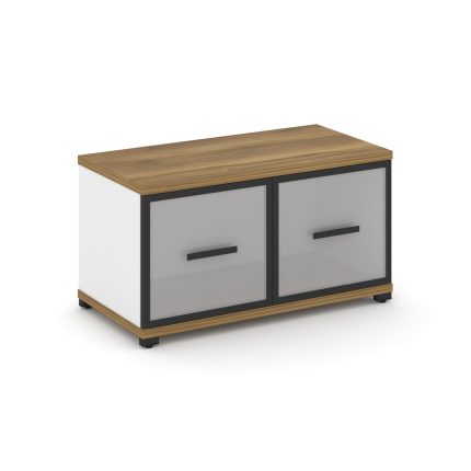 Concept Шкаф 1 широкая секция, 1 ниша CN.STS-113 RMB B Сандал Янтарный/Белый Бриллиант/Металл Черный