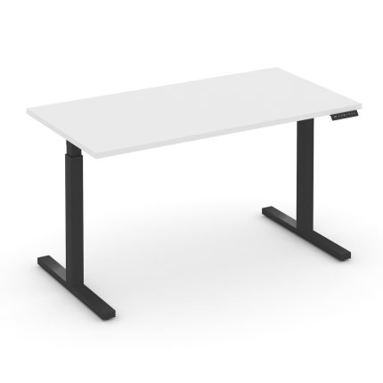 Move up Стол электроподъемный MV.SE-3.7 Белый Бриллиант/Металл Черный 1380*720*720-1190