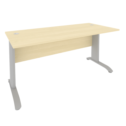 Riva Metal-L Стол письменный ПЛ.СП-4 Клен/Металл Серый 1600*720*750