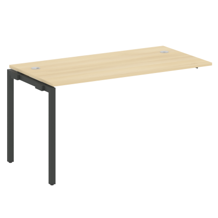 Metal System Quattro Проходной элемент рабочей станции на П-образном м/к 40БП.ПРС-СП-1.3 Акация Лорк