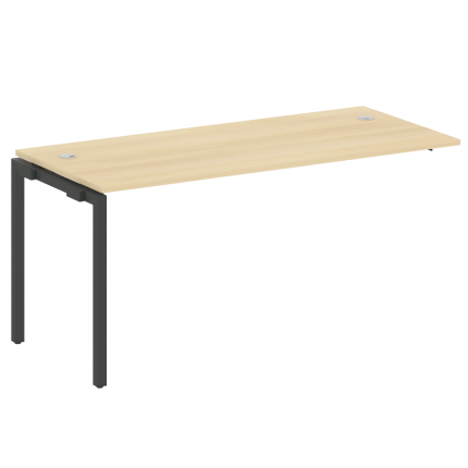 Metal System Quattro Проходной элемент рабочей станции на П-образном м/к 40БП.ПРС-СП-1.4 Акация Лорк