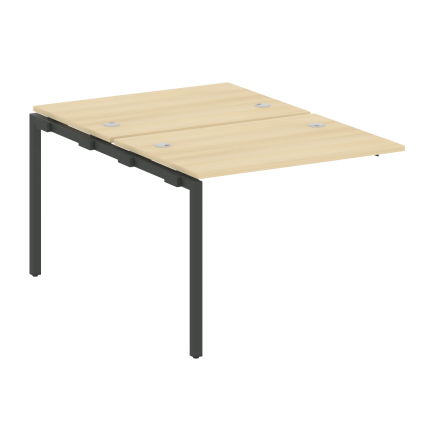 Metal System Quattro Проходной элемент рабочей станции на П-образном м/к 40БП.ПРС-СП-2.1 Акация Лорк