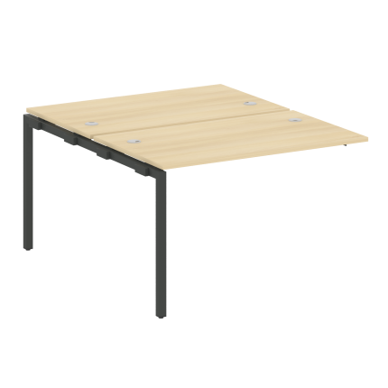 Metal System Quattro Проходной элемент рабочей станции на П-образном м/к 40БП.ПРС-СП-2.2 Акация Лорк