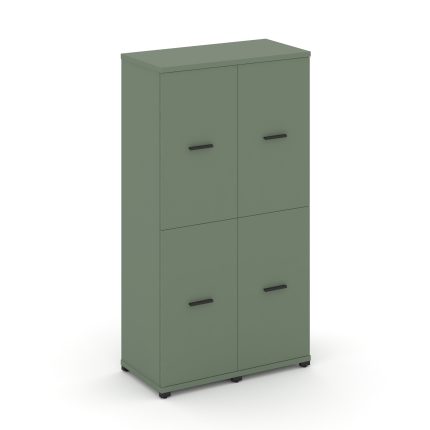 Concept Шкаф 2 узкие секции, 4 ниши CN.STU-422 B Кобо/Металл Черный 836*420*1554