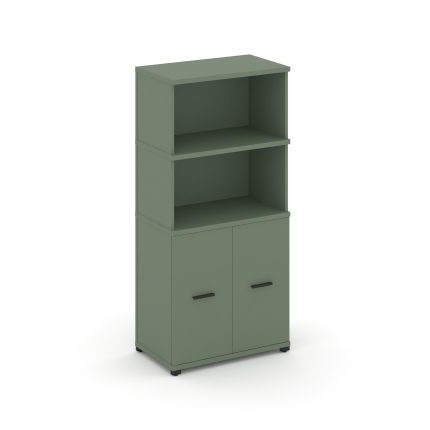 Concept Распаш. шкаф опорный/приставной с надставкой выс. CN.SOPR-004 B Кобо/Металл Черный 720*420*1