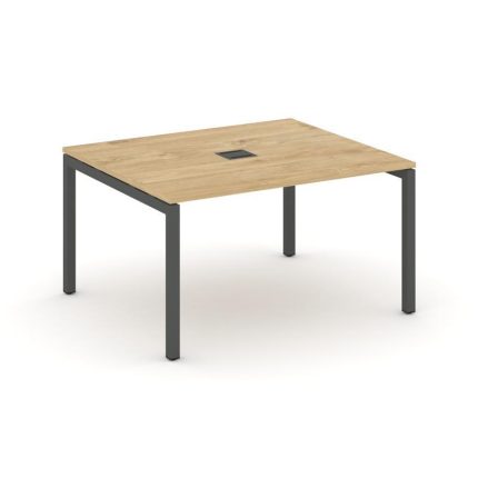 Style Project Стол переговорный SN-5P.SPRG-032 Тиквуд Светлый/Металл Антрацит 1180*1180*750