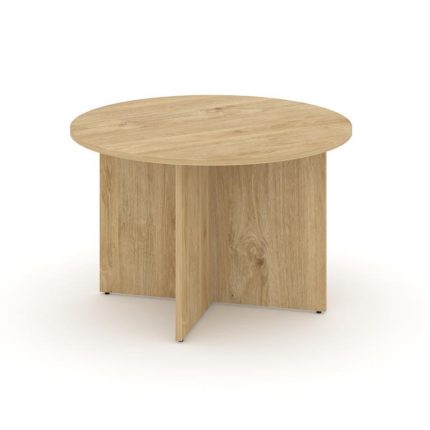 Style Project Стол переговорный кругл. SN-D.SPRG-004 Тиквуд Светлый 1180*1180*750