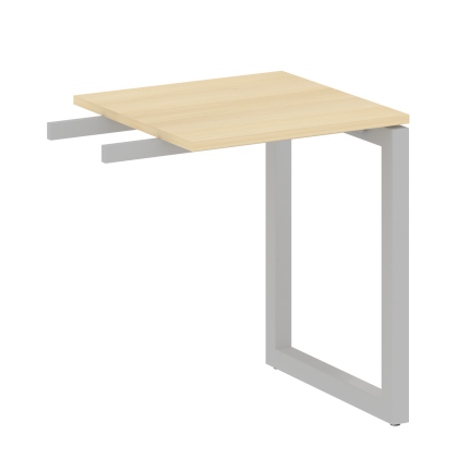 Metal System Quattro Приставной элемент на О-образном м/к 50БО.ПР-1 Акация Лорка/Металл Серый 600*60