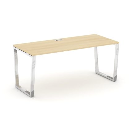 Style Project Direct Lux Стол письменный M-SN-6T2.SR-026.M Акация Лорка/Нержавеющая Сталь/Хром 1980*