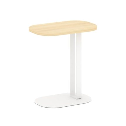 Asti Стол журнальный (прямоугольный) AS.SJ-008 Акация Лорка/Металл Белый 550*350*670