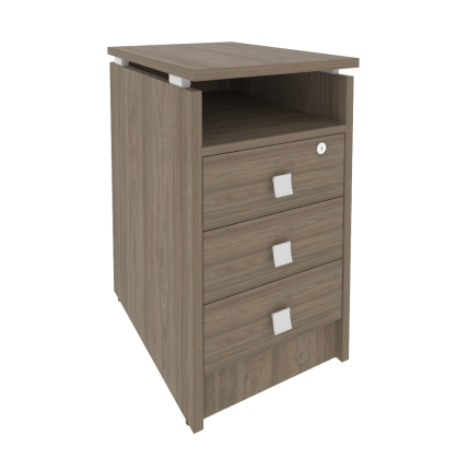 Style Тумба приставная с фолдингом Л.ТП-4.1F Вяз Благородный 420*600*750