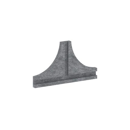 AcustiX Соединитель для войлочных экранов Т-образный VE.SVE-T Морская Галька 200*115*12