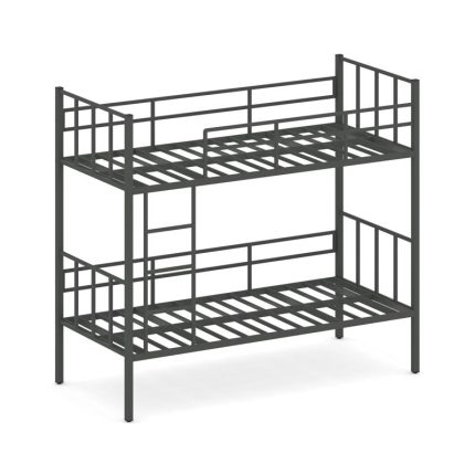 Overnight Кровать 2-х ярусная ON.MK2-002 Металл Антрацит 2075*950*1850