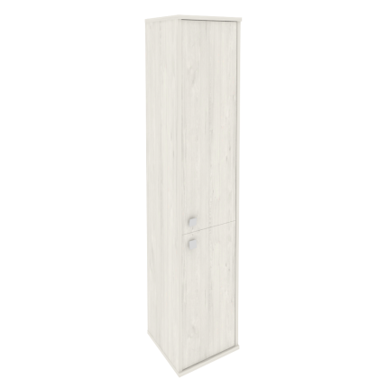 Style Шкаф высокий узкий правый Л.СУ-1.3 (R) Дуб Наварра 412*410*1980