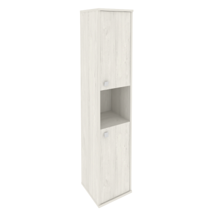 Style Шкаф высокий узкий правый Л.СУ-1.5 (R) Дуб Наварра 412*410*1980