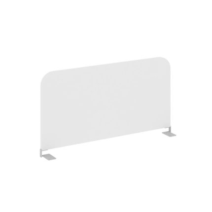 Настольный Экран боковой UNE.DEKRB-504.25 Белый/Металл Серый 800*18*497
