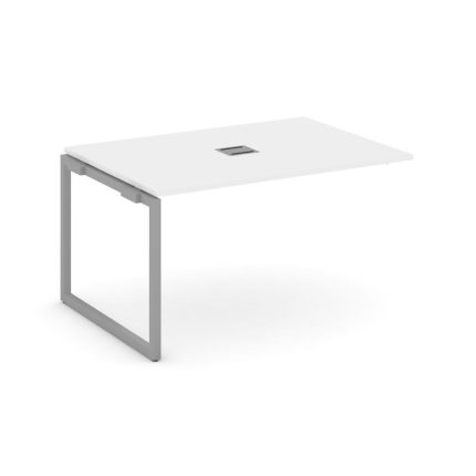 Style Project Проходной наб. элем. перег. стола SN-4O.NSPRG-004 Белый/Металл Серый 1580*980*750