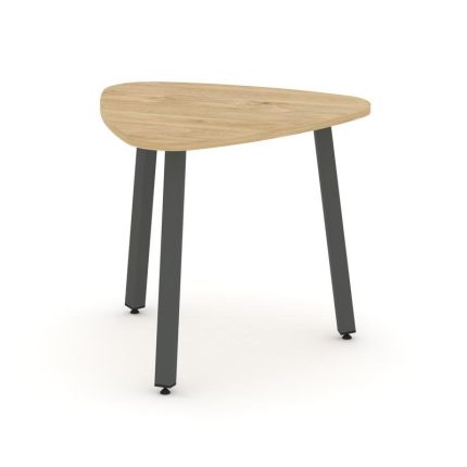 Style Project Стол переговорный SN-5.SPRG-70.3 Тиквуд Светлый/Металл Антрацит 900*900*750