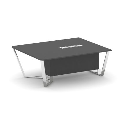 Steel Meet Начальный модуль L=2000 MD-PR.B.SPNW-20 Антрацит/Нержавеющая Сталь/Хром 2000*1600*750