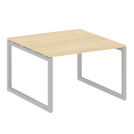 Metal System Quattro Переговорный стол (1 столешница) на О-образном м/к 50БО.ПРГ-1.2 Акация Лорка/Ме