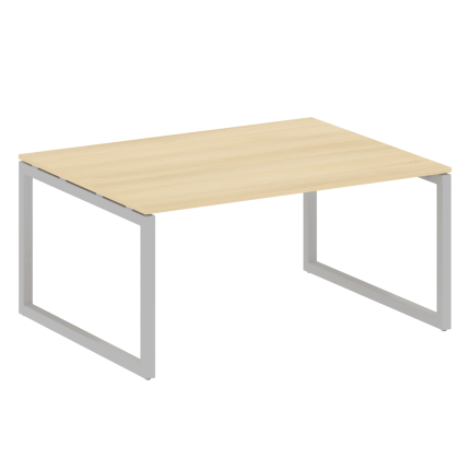 Metal System Quattro Переговорный стол (1 столешница) на О-образном м/к 50БО.ПРГ-1.4 Акация Лорка/Ме