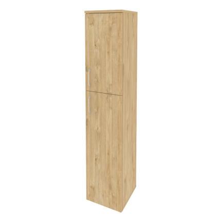 Onix Шкаф высокий узкий правый O.SU-1.8 (R) Тиквуд Светлый 400*420*1977