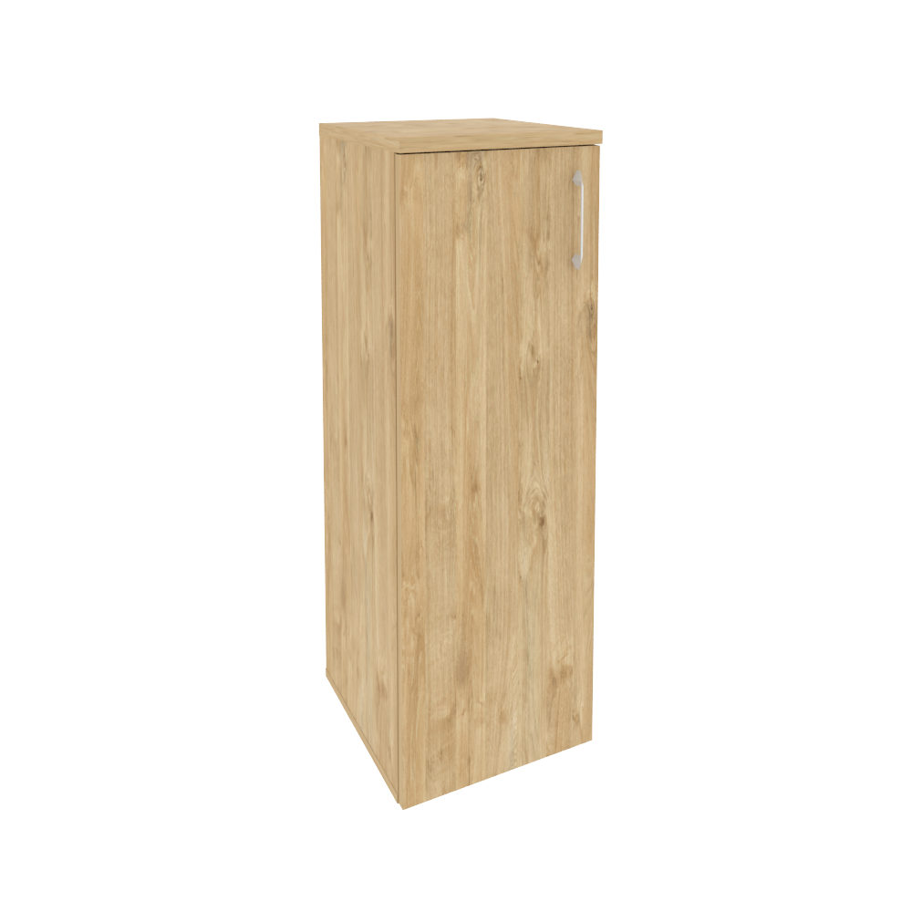 Onix Шкаф средний узкий левый O.SU-2.3 (L) Тиквуд Светлый 400*420*1207