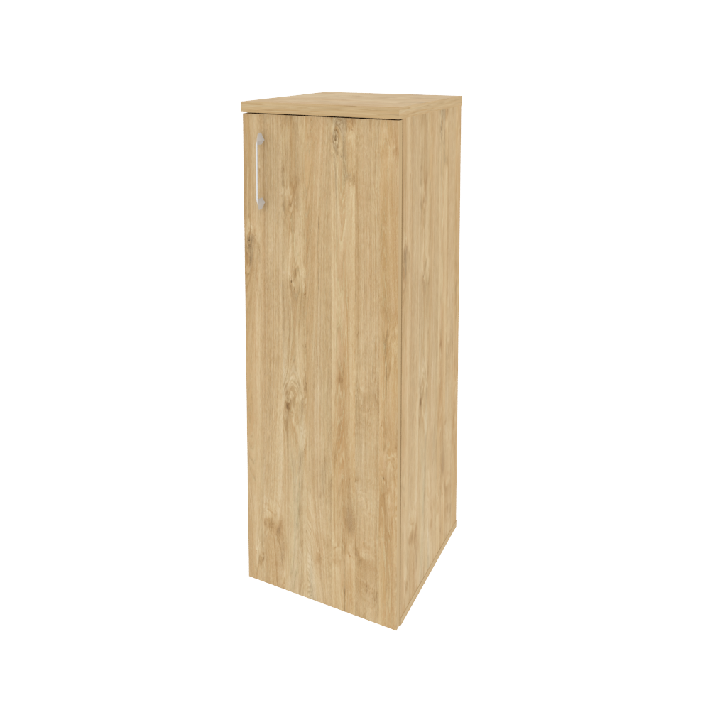 Onix Шкаф средний узкий правый O.SU-2.3 (R) Тиквуд Светлый 400*420*1207