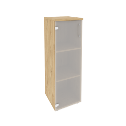 Onix Шкаф средний узкий левый O.SU-2.4 (L) Тиквуд Светлый 400*420*1207