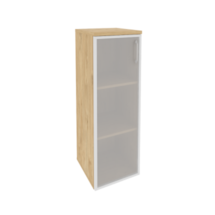 Onix Шкаф средний узкий левый O.SU-2.4 R (L) Тиквуд Светлый 400*420*1207