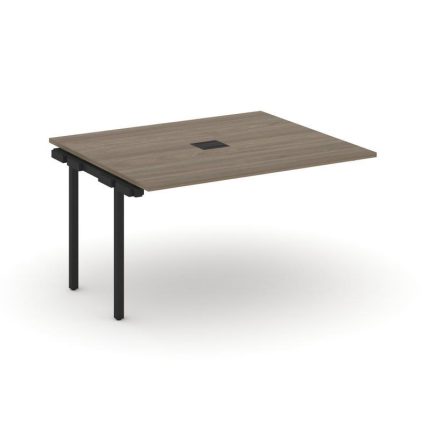 Style Project Проходной наб. элем. перег. стола SN-4P.NSPRG-034 Вяз Благородный/Металл Черный 1580*1