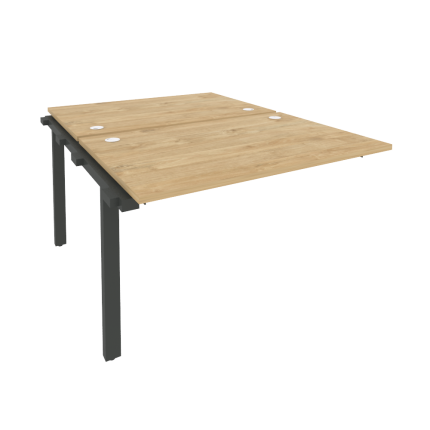 Onix Наборный элемент рабочей станции на м/к O.M-2.NRS-2.8 Тиквуд Светлый/Металл Антрацит 1180*1635*