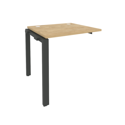 Onix Наборный элемент рабочей станции на П-образном м/к O.MP-1.NRS-0.7 Тиквуд Светлый/Металл Антраци