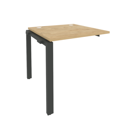 Onix Наборный элемент рабочей станции на П-образном м/к O.MP-1.NRS-0.8 Тиквуд Светлый/Металл Антраци