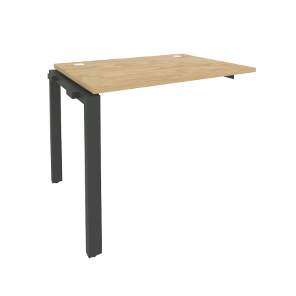 Onix Наборный элемент рабочей станции на П-образном м/к O.MP-1.NRS-1.7 Тиквуд Светлый/Металл Антраци