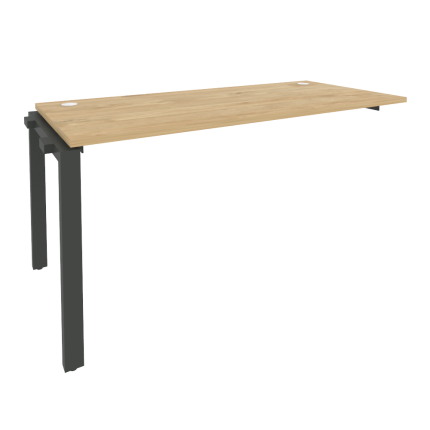 Onix Наборный элемент рабочей станции на П-образном м/к O.MP-1.NRS-4.7 Тиквуд Светлый/Металл Антраци