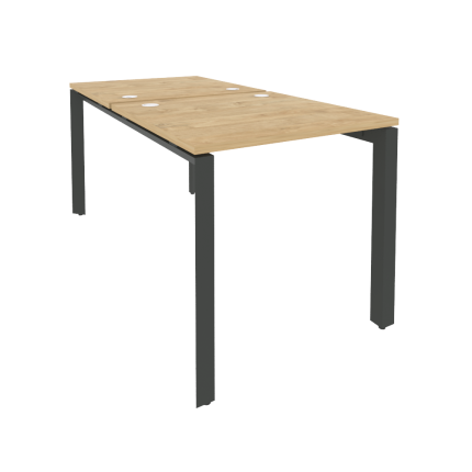 Onix Рабочая станция на П-образном м/к O.MP-D.RS-2.0.8 Тиквуд Светлый/Металл Антрацит 780*1635*750