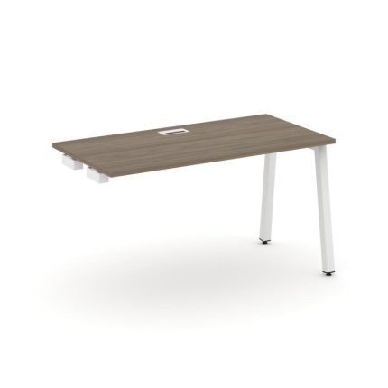 Style Project Стол-приставка к опор. элем. SN-5A.OPRS-003 Вяз Благородный/Металл Белый 1380*600*750