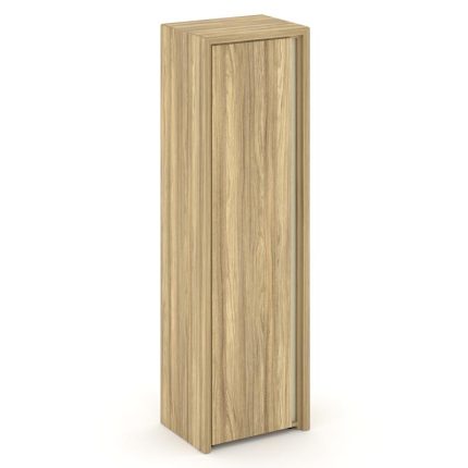 Corner Шкаф высокий узкий COR.SU-1.9 (L) Гикори Песочный/Ваниль 600*450*2000